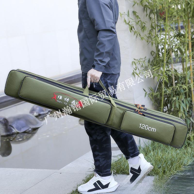 Waterproof Multifunctional Fishing Rod & Gear Bag - Lightweight, Large Capacity Storage