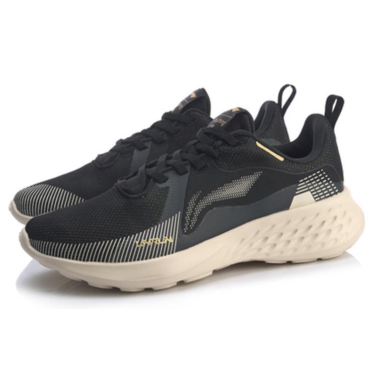 New LiNing SOFT ELEMENT Element Anti Slip Wear Resistant Low Top Casual Shoes Women's Black ARHQ026-2