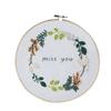 Embroidery Cross  Kit Set for Beginners-Handmade Embroidery DIY Craft
