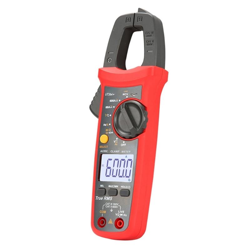 Digital Multimeter Measuring Diode Frequency Capacitance with Backlit Flashlight Current Voltage Test Meter Clamp Meter