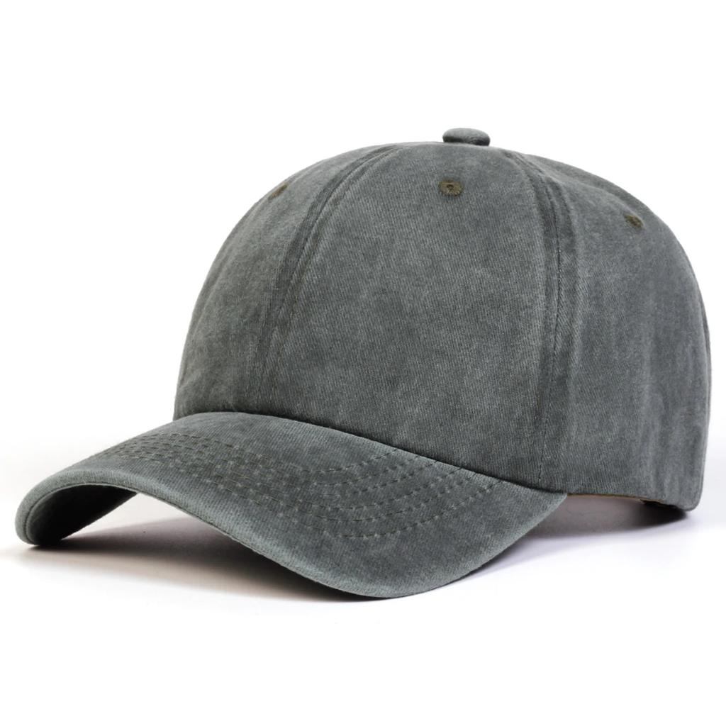 Unisex Light Washed Solid Color Baseball Caps Spring Autumn Outdoor Adjustable Casual Hats Dad Hat Sunscreen Hat