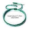 Multicolor Handmade Woven Nylon Rope Bracelet Mixed Color Knitted Chain Bangles For Men Women Adjustable Friendship Yoga Jewelry