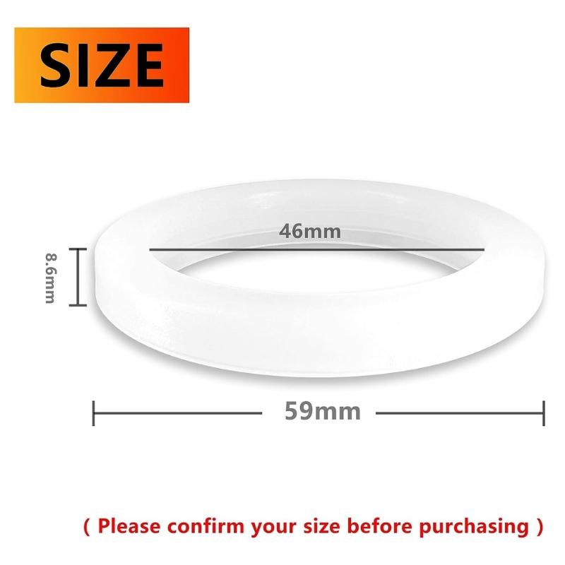 Pack of 2/4 Silicone Group Head Gasket for EC685/EC680/EC850/EC860/EC820/EC695