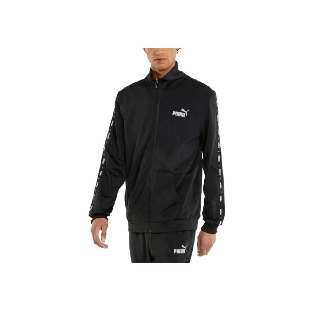 Puma Logo Sports Suit Men Sportswear Black 849543-01