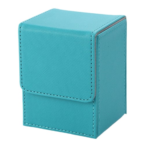 Magnetic Closure Deck Card Storage Box, Ultraman Card Storage Box, Card Deck Game Box for Collectible Playing Cards Compatible with PTCG Commander Dec
