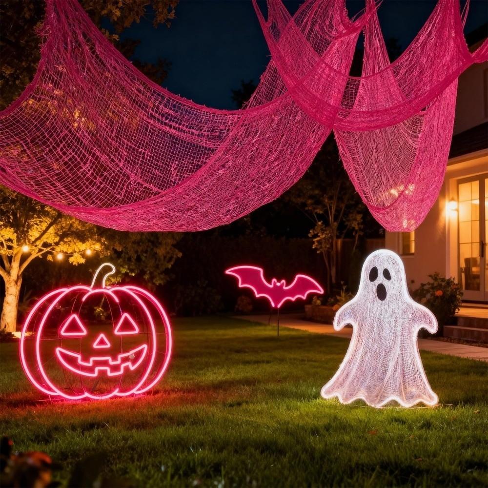 Reusable Blood Gauze Cloth Scary Creepy Gauze Cloth Spooky Mesh Gauze Haunted House Decor