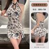New Sex Clothes Uniforms Women's Retro Improved Cheongsam Uniforms Pure Desire Sexy Chest Sex Uniforms Temptation