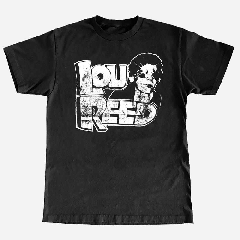 Lou Reed TShirt. Vintage style. Unisex T-Shirt M