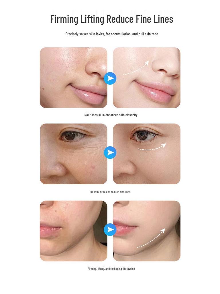 Face Lifting Massage & Beauty Instrument with Microcurrent and Light Therapy