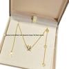 Baojia Diamond Little Waist Unisex Clavicle Necklace