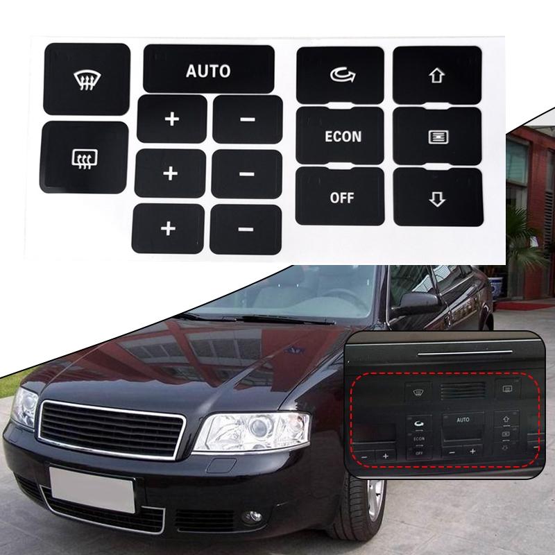 For A6 C5 AC Button Repair Kit Enhanced Illumination Long lasting Performance