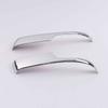 For Toyota Land Cruiser Prado FJ150 2010-2016 2017 2018   ABS Chrome Rearview Mirror Strip Trim Sticker Car Accessories