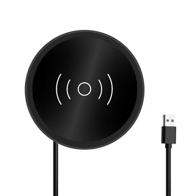 15W Built In Desktop Wireless Charger Desktop Furniture Embedded Fast Wireless Charger Charging Adapter For Phone 15