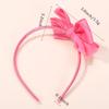 Solid headband Fashion MulticolorHigh Quality  bands Princess Hair Accessories Lady Bowknot Ribbon Hairbands Hair Decor 674