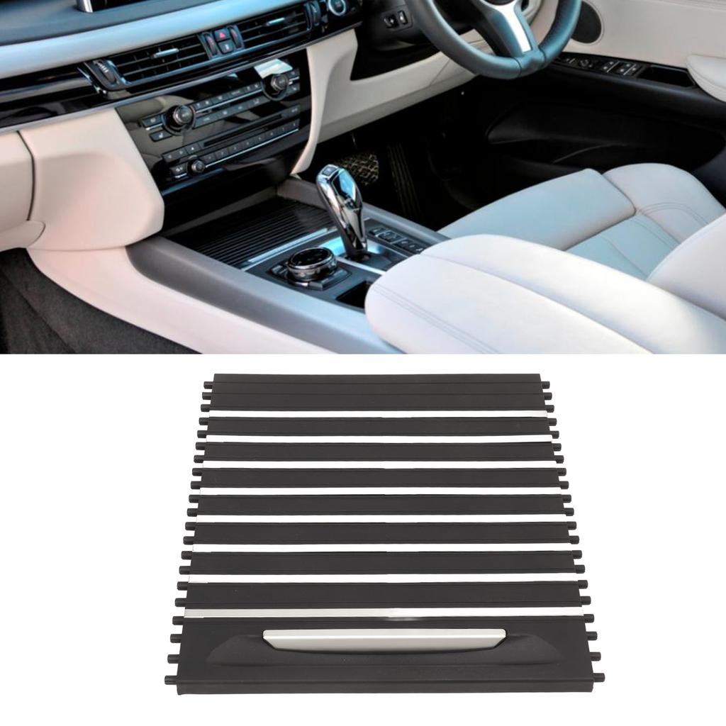 Cup Holder Tray Roller Blind Cover ABS 51169251973 Direct Fit for F15 F85 X5 X5M 2014 To 2018
