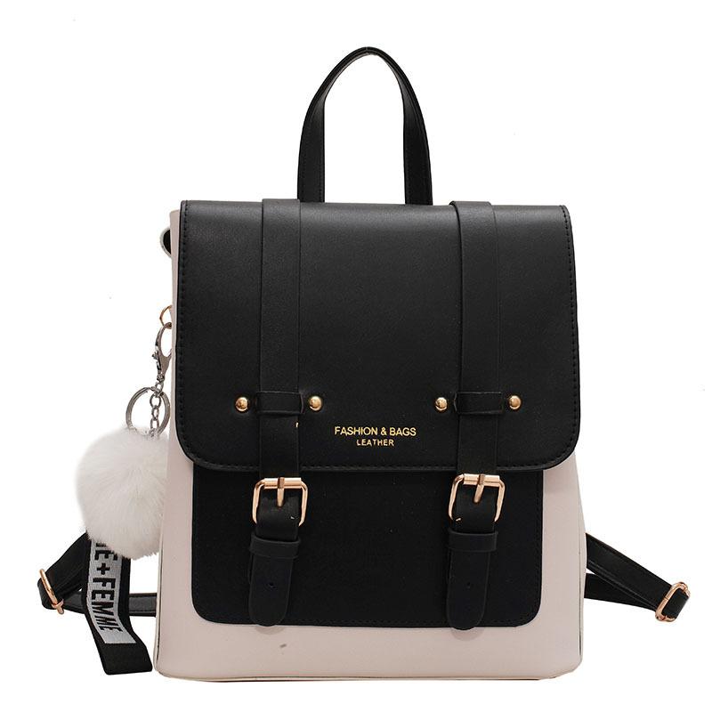 Ladies' Casual Backpack, Fashionable Student Bag, Versatile Travel Bag, Middle and High School Backpack