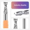 SpeTool Upcut Spiral CNC Router Bits with 1/2 Inch Shank , 1/2 Inch Cutting Diameter HRC55 Solid Carbide CNC End Mill for Wood Mortises and Cutting