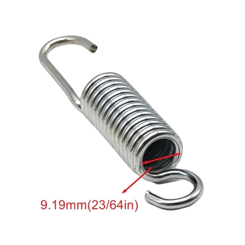 1/2pcs Motorcycle Kickstand Spring Universal for B200R CX100X RB200 Replacement Rustproof Spring Mini Bike Accessories