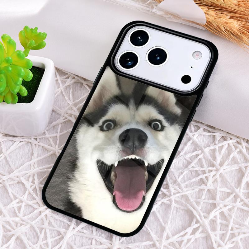 Siberian Husky Dog Shockproof Phone Case for iPhone 17 Air 16e 15 11 12 14 13 Pro Max Cover Coque