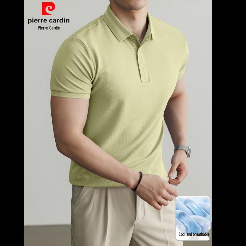 

Pierre Cardin Men s Breathable Pique Polo Shirt 3XL