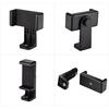 Smartphone Clamp Holder Phone Mount Adapter Phone Clip for Tripod Selfie Stick with Detachable Clamp 360 degrees