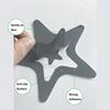 12 PCS Anti Slip Shower Tread Sticker Safety Bathtub Strips Adhesive Star Decals For Bath Tub Shower Stairs
