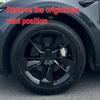 4 pièces pour modèle Y 2025 Juniper 19 pouces Style Turbine enjoliveur pour Tesla jante couverture accessoires capuchon de moyeu bouchon de
