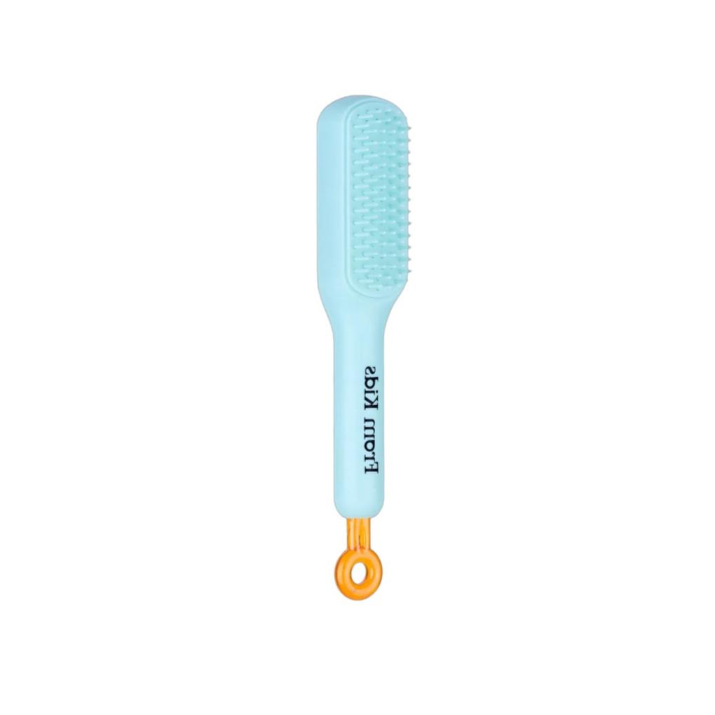 Fromkids Magic Hairbrush 2 Types, Self-Cleaning Macaron Comb for Toddlers, Children, and Elementary School Students
