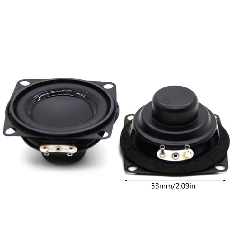 53mm 6W Speaker Portable 2 Inch Waterproof Speaker for Travel Entertainment