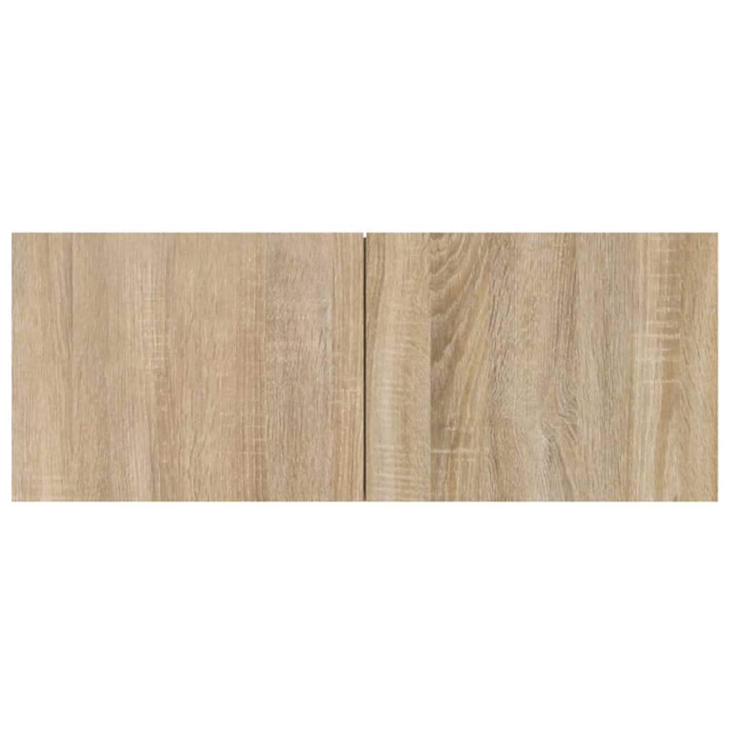 TV Wall Cabinet Sonoma Oak Particleboard