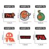 Movie Cartoon Badge Clock Miss Minutes Enamel Pins Brooch Bag Jacket Lapel Pin Custom Accessories Jewelry Gifts for Fans Friends