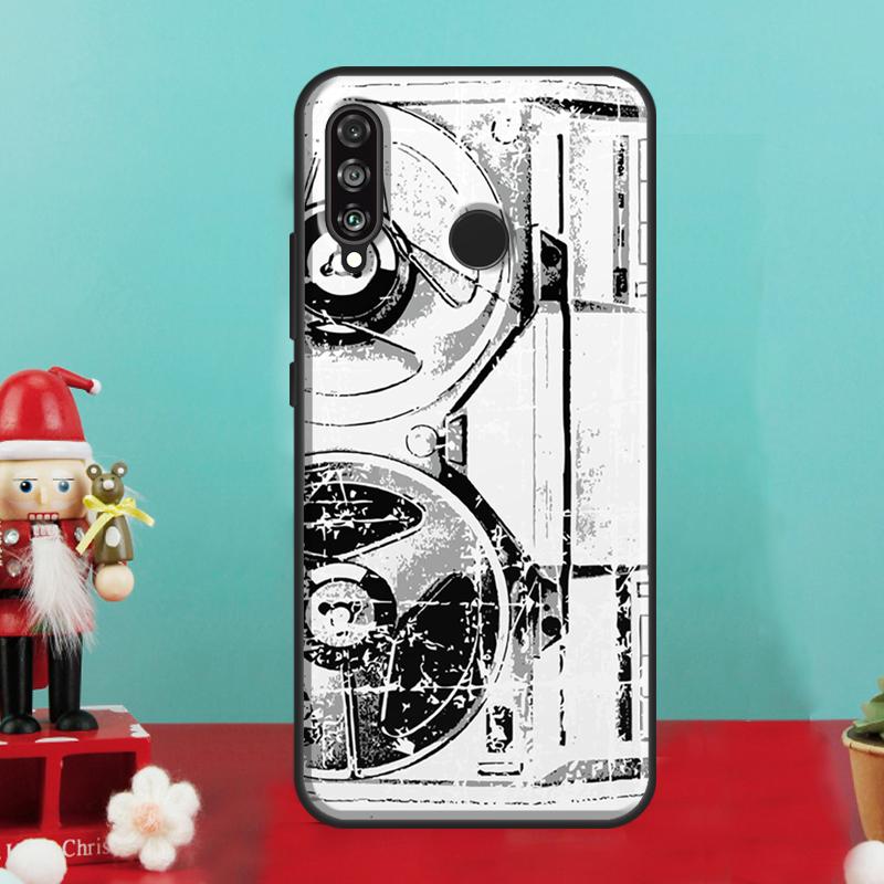 

Vintage Reel Tape Recorder For Huawei Nova Y70 Y90 Y60 Y72 Y73 Y61 Y91 9 10 SE 12i 12s 11i 8i P30 P40 Lite P60 Pro Case Huawei Nova 7i