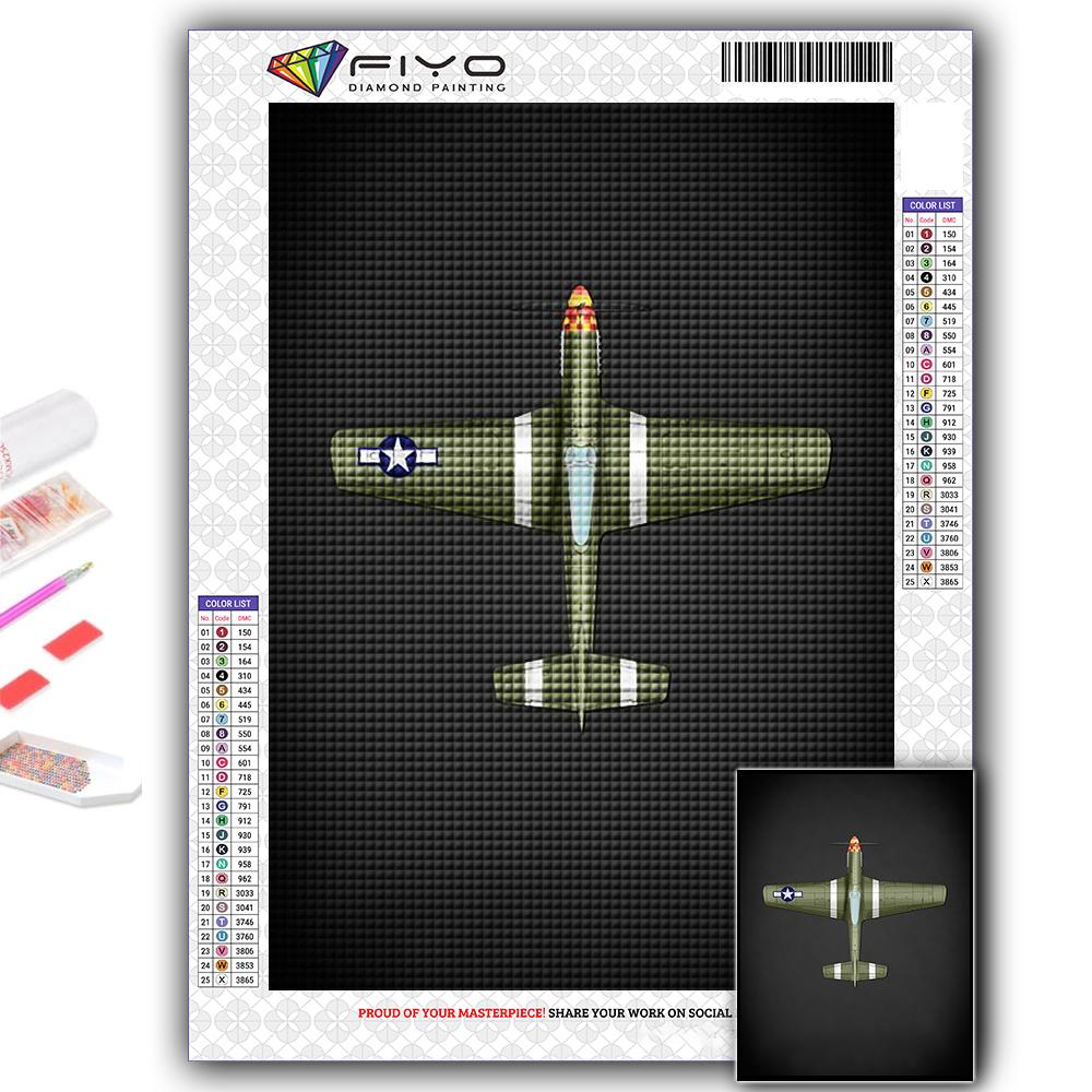 DIY 5D-Diamant-Gemälde, Kämpfer, Kreuzstich-Set, voller Bohrer, Stickerei, Mosaik-Kunst, Bild von Strasssteinen, Geschenk
