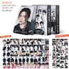 92-Piece Ateez Latest Album 'Ashes To Light' Star Stickers Lomo Card Merchandise Photo Cards, Birthday Surprise Present