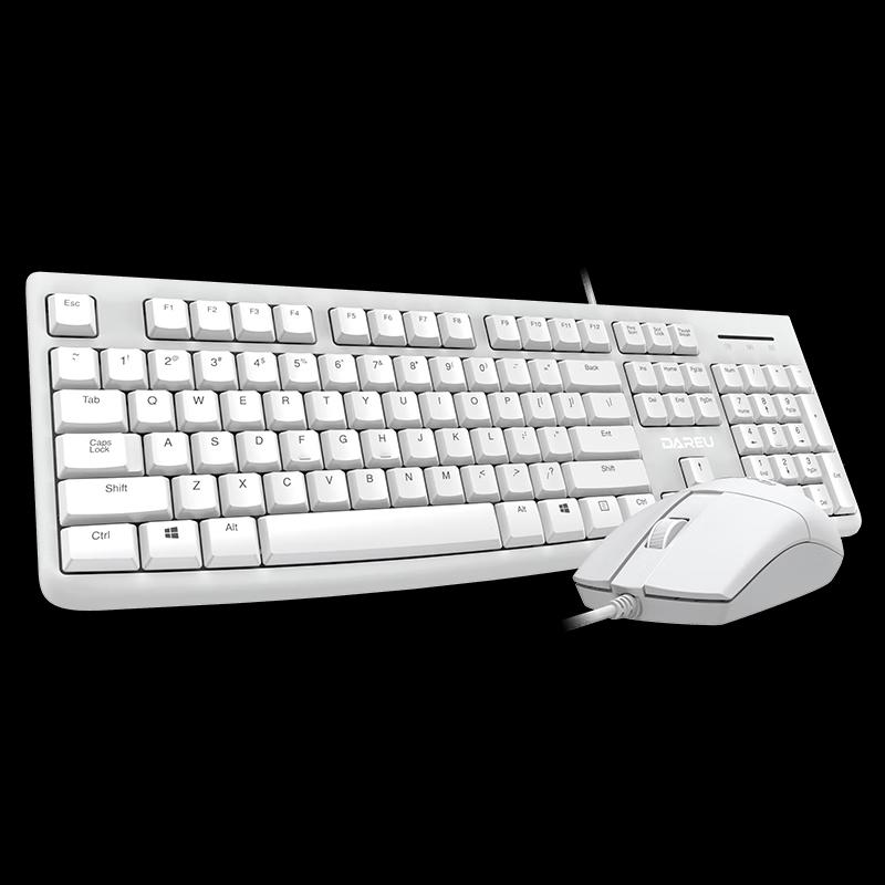 

DAREU LK185T Wired Office Keyboard and Mouse Combo