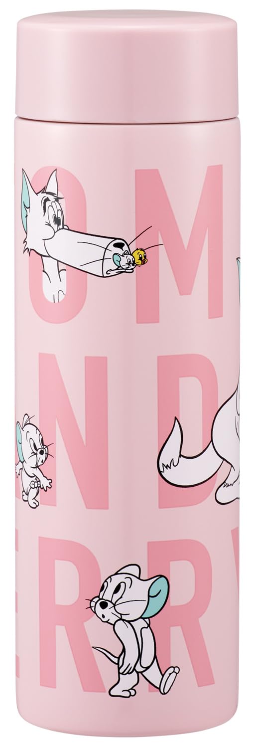 

Skater Tom Jerry Friends Stainless Steel Water STYL468310 & Mug, 350ml, Ultra-Lightweight Bottle,