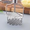 Stainless Steel Double Layered Potato Masher Handheld Potato Ricer  Fruit Processing