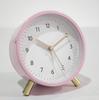Nordische Stille Schreibtischuhr - Einfache, Stilvolle Weckuhr für Schlafzimmer & Wohnzimmer