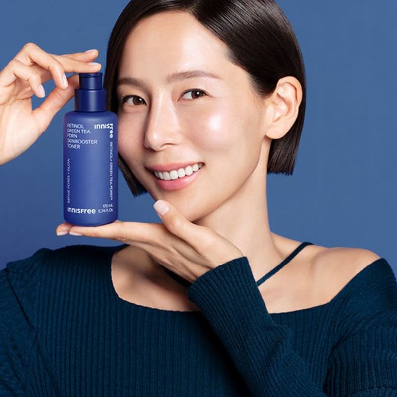 [Innisfree] NEW Retinol Green Tea PDRN Skin Booster Toner 170ml