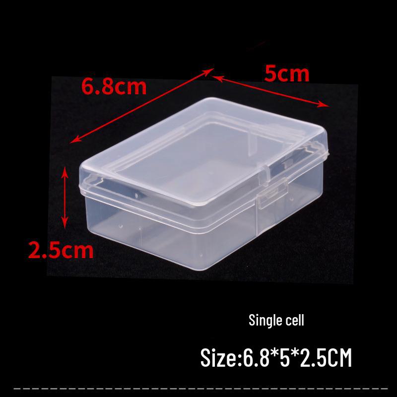 Transparent PP Plastic Fishing Tackle Storage Box