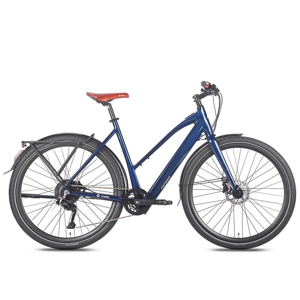 FAFREES F700W Electric Bicycle 36V 10Ah Battery, 250W Motor, 100KM Range, 700*42C City Tires, Hydraulic Disc Brakes E-Bike