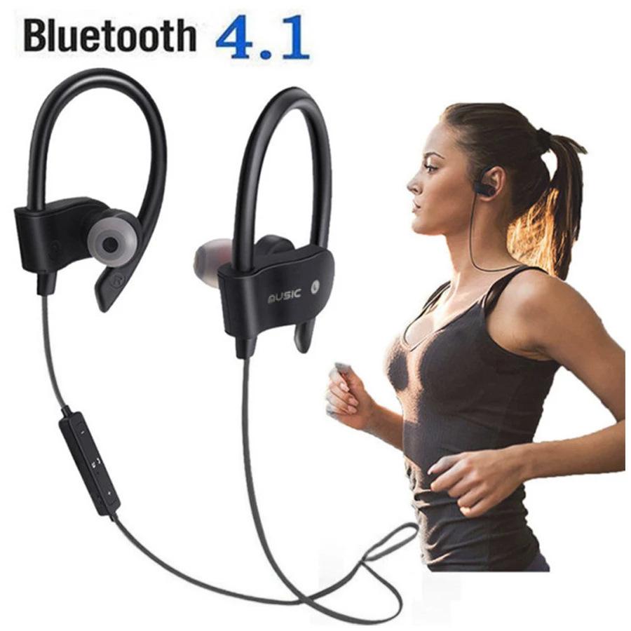 Wireless Bluetooth 4.1 Earphones Wireless Headset Music Sports Headset Gaming Handsfree Wireless Headphones for All Smart Phones