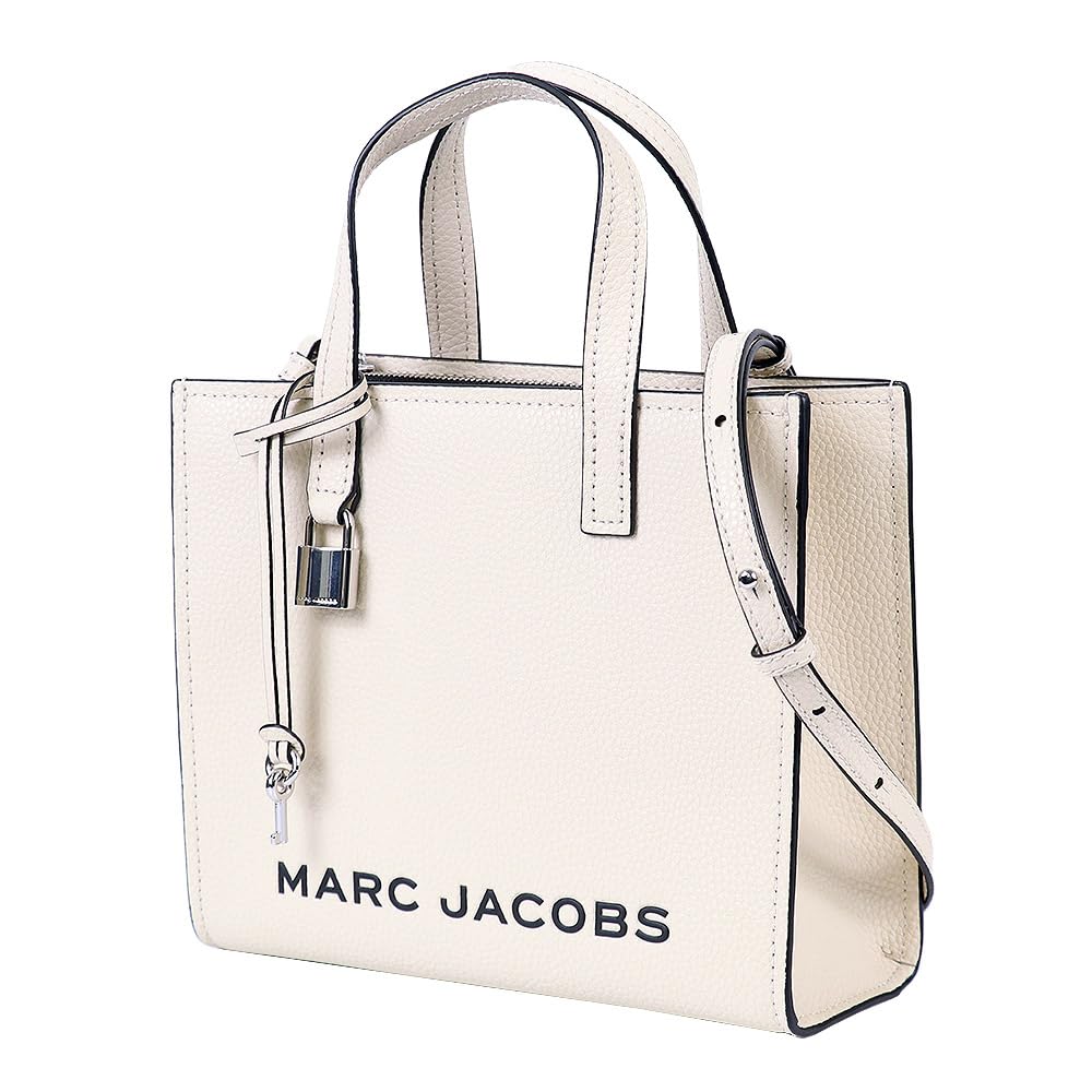 

Marc Jacobs Marshmallow Grind Leather Logo Mini Tote Bag (4R3HTT020H02) Women s [Outlet] [Brand] [Used]