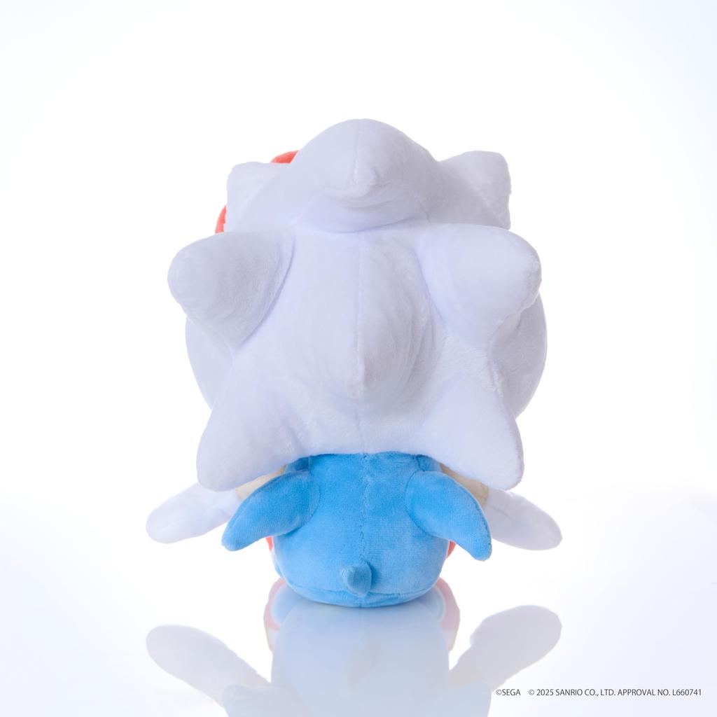 SEGA FAVE SONIC & FRIENDS Sanrio Characters Plush Toy Medium Sonic X Hello Kitty