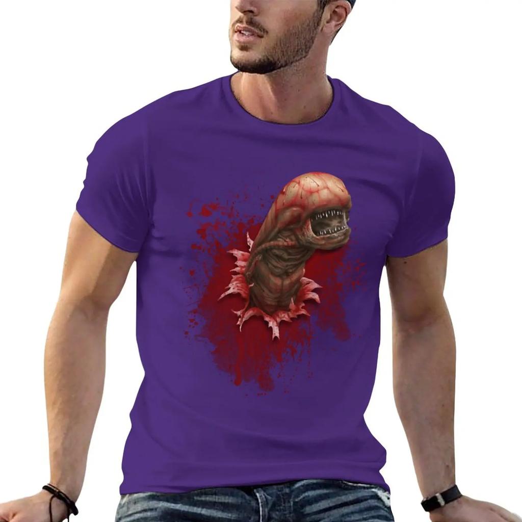 Neuer Chestburster - ALIEN T-Shirt individuelle T-Shirts designen Sie Ihr eigenes T-Shirt für einen Jungen niedliche Oberteile Herren schlichte T-Shirts