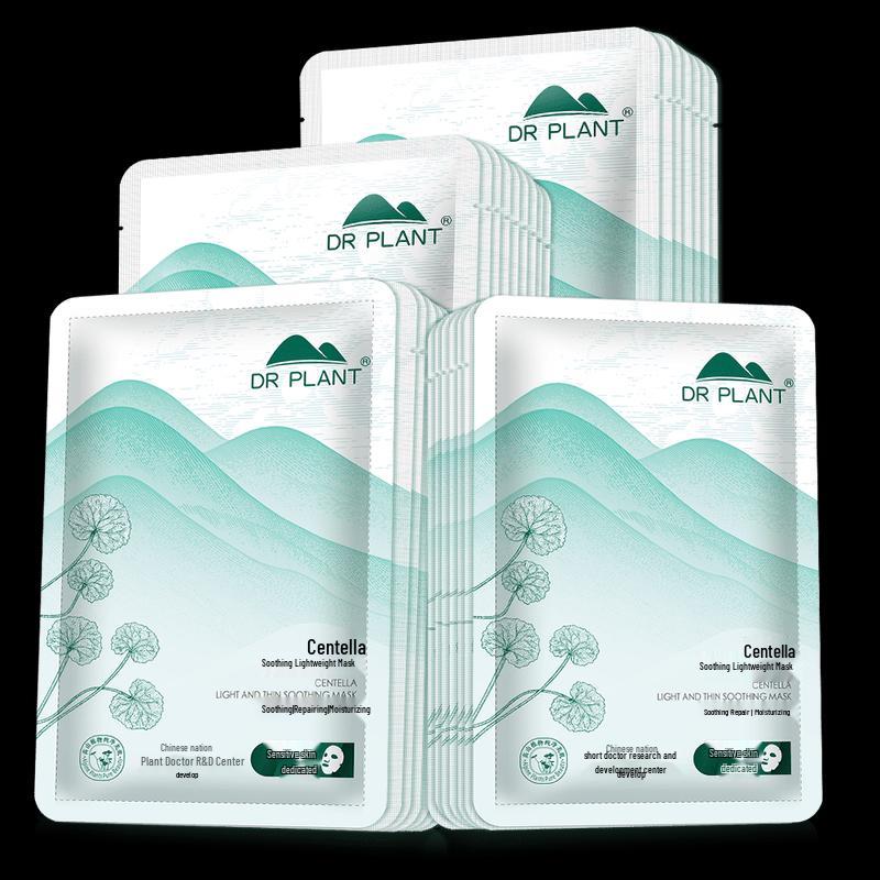 DR PLANT Centella Asiatica Soothing & Hydrating Facial Mask (30 Sheets)
