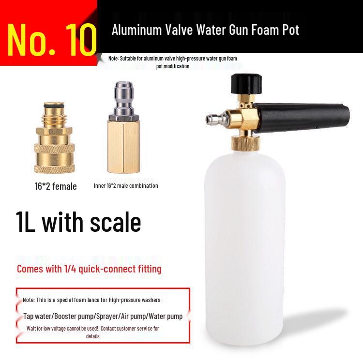 Hochdruck-Wasserpistolendüse für Autowäsche & Landwirtschaftsreinigung