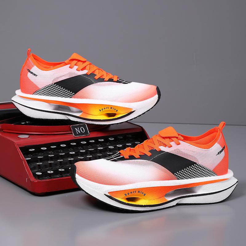 2025 New Men's Sports Shoes Cushioning Non-Slip Flat Wear Resistant Sneakers Mesh Breathable Platform Soft Running Shoes for Man