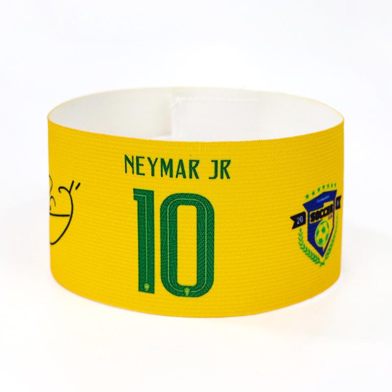 Wow Custom Captain C Armband Velcro Kids' Team Badge for Football Match Training
