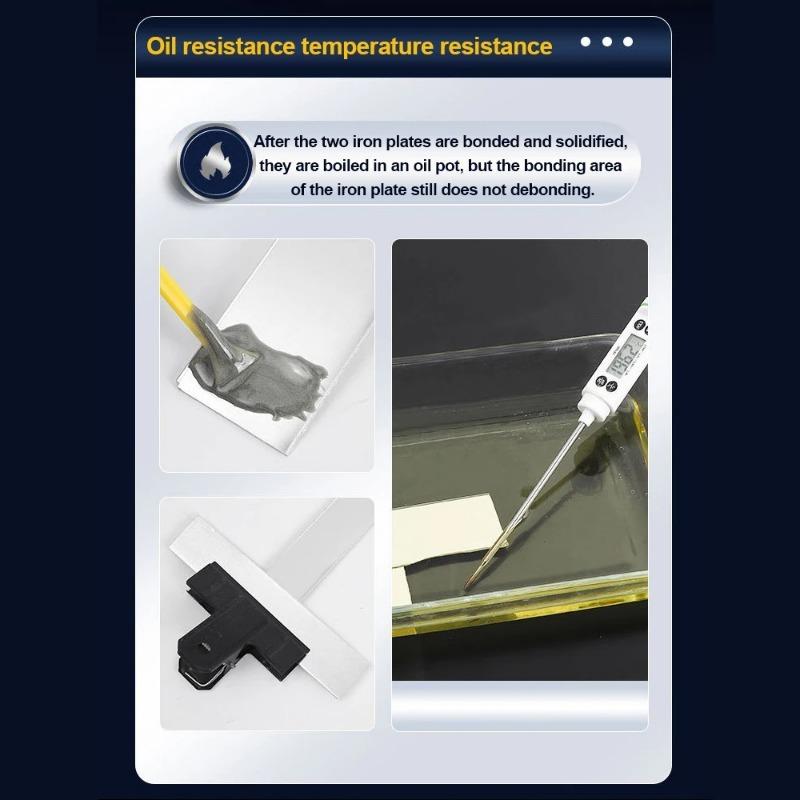 Lepidlo pro svařování za studena Silné lepidlo na opravu kovu Odolnost proti teplu Lití AB lepidlo Magický prostředek na opravu plastů Vysokopevnostní tmel